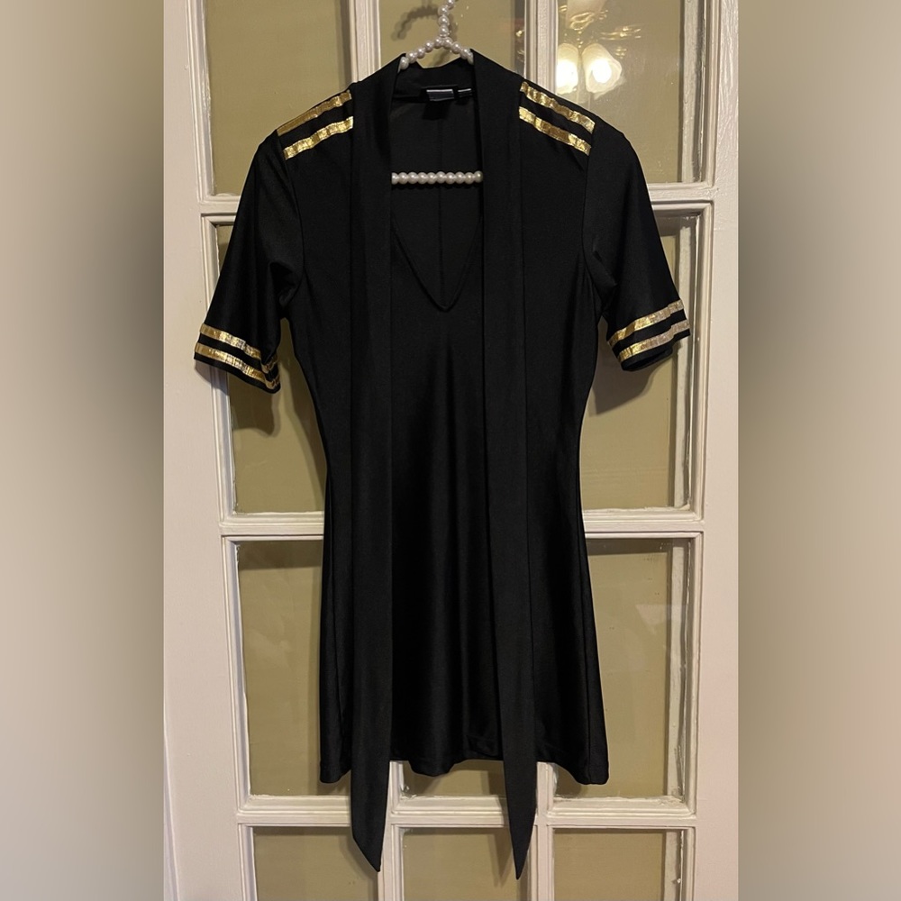Halloween flight attendant costume dress SIZE SMALL 
NEW CONDITION